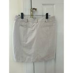 Nike  Golf Tour Performance Dri-Fit Beige Tan Mini Skort Photo 2