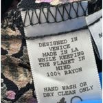 Flynn Skye Leah Black Floral Mini Dress | Size M | EUC Photo 2