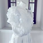 Love Shack Fancy Revolve*  Natasha Dress, Bedroom Blue Hand Dye, Size L NWT $395 Photo 6