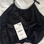ZARA NWT Black Halter Top Photo 1
