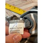 Womens Gray White Stripe Sleeveless Jumpsuit Casual Lounge 2XL XXL Photo 6