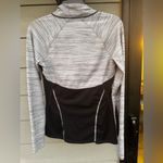Athleta  Black and Gray Quarter-Zip Photo 2
