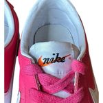 Nike  Womens Bruin Lite Sneakers Athletic Shoes Size 7 Hot Pink White Leather Photo 8