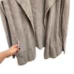 Barefoot Dreams  Cozychic Lite Island Cardigan In Nickel Size XL Photo 4