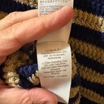 J.Crew  Scallop Trim Striped Sweater Dress Photo 8