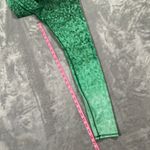 Okiino Surf Leggings Medium Fish Scale Mermaid Yoga Activewear Beach Surfing Blue Photo 5