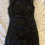 DO+BE Satin Black Mini Dress Photo 0