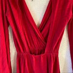 Blue Life ‎ Shorts Romper Red Bell Sleeves Photo 5