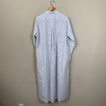 Xirena Marlowe Coastal Stripe Midi Shirt Dress Women Small White Blue Preppy NWT Photo 5