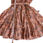 Cleobella Britt Ruffle Mini Dress in Positano Pink Floral Women’s Size Medium Photo 4