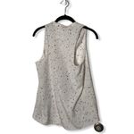 Tibi  Splatter Dot Halter Top White Multicolor Print Wrap Style Size S Photo 3