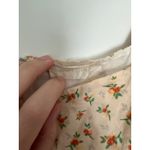 Altar'd State  Floral Print Puffed Sleeve Mini Sundress Beige Women's Size Large Photo 1