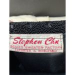 Stephen Chx Womens Black Beaded Evening Purse Handbag SKU 6515 Photo 4