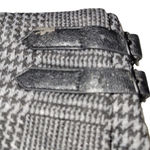 Vince Camuto  Skirt Size 4 A-Line Skirt Faux Wrap Checkered Houndstooth Pattern  Photo 4