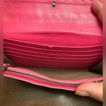 Bottega Veneta Taupe & Pink Long Wallet Photo 6