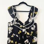 City Chic  Crepe Floral Jumpsuit Off the Shoulder Black Size 18 NEW Photo 5