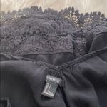 Forever 21 ✨Women's Black Mysterious Muse Crochet Romper✨ Photo 5