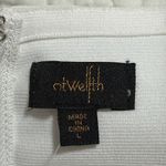 On Twelfth Twelfth size large puff sleeve white crop top off the shoulder adjustable straps Photo 8