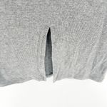 Quince Womens Soft Tencel Rib Knit Long Sleeve Midi Lounge Dress Size XS Gray Photo 8