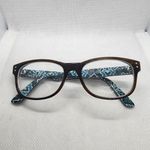 Vera Bradley  Darlene Brown & Blue Prescription Glasses Frames Photo 1