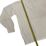 Designers Originals Womens Cream Mock Neck Sweater Large With Back Zip vintage L White Photo 4