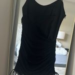ZARA  Elegant Black Midi Dress Photo 0