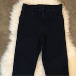 H&M &DENIM SUPER DARK WASH INK BLUE, DARK HARDWARE SKINNY! TALL Photo 2