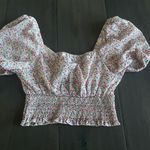 Showpo smocked puff sleeve crop top Photo 2
