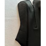 SKIMS Rubbersized Scuba Swim Strapless Onepiece in Onyx, Size XXS Photo 3