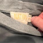 Nation Ltd Gray/Blue Silky T-Shirt Photo 8