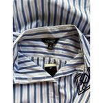 NEW Polo Ralph Lauren 16 Striped Shirtdress White Blue 100% Cotton Shirt Dress Photo 6