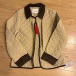 L'Academie by Marianna Niki Jacket in Beige & Brown Photo 0
