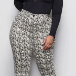 Good American Good Legs Snake Print HighWaist Jean Photo 0