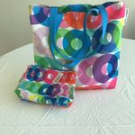 Clinique Fun  Kapitza Tote and cosmetic bag NWT Photo 1