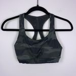 Athleta  Contender Sports Bra Camo Green Women’s Size XS Padded Workout Photo 2