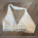 Gilly Hicks  White Lace Halter Neck Bralette Photo 1