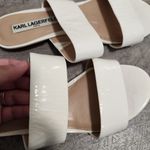 Karl Lagerfeld  White Sandals Size 6½ Photo 6