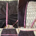 Old Navy  Metallic Sparkly High-Waisted Shine OG Loose Straight Leg Jeans Black 8 Photo 9