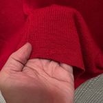 Cynthia Rowley 100% ExtraFine Merino Wool Sweater Cowl Neck Long Sleeve, Sz L Photo 2