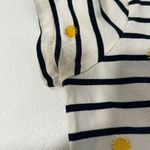 Madewell Embroidered Sun Setlist Boxy Top Striped Women’s Cropped crop shirt siz Photo 4