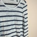 ATM Cotton striped acid wash long sleeve t Photo 1
