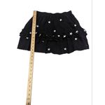 NATIVE DAUGHTERS Embroidered Stars Skirt Medium Black Photo 1