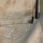 RaRe women's size 30 dirt distressed skull emblem stretch DHARLA 5 pocket jeans Tan Photo 5