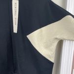 ZARA Women’s Sz S Colorblock Knit Turtleneck Drawstring Waist Sweater Top Photo 2