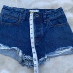 Free People  Logan High Rise Cut Off Jean Shorts Photo 2