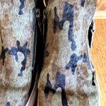 ALL‎ BLACK Brand Calf fur Camo high top sneaker EU 36 Green Black CAMOUFLAGE Size 6 Photo 7