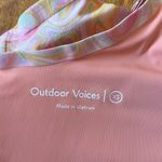 Outdoor Voices  Exercise Mini Dress in Pink Marble Photo 12