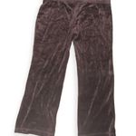 Vintage y2k brown velour flare pants Size XXL Photo 3