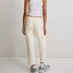 Madewell Brushed Cream Pull on Cargo Sweatpants Photo 1