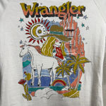 Wrangler Graphic T Shirt Western Desert Cowgirl Print Size XS NWT Photo 1
